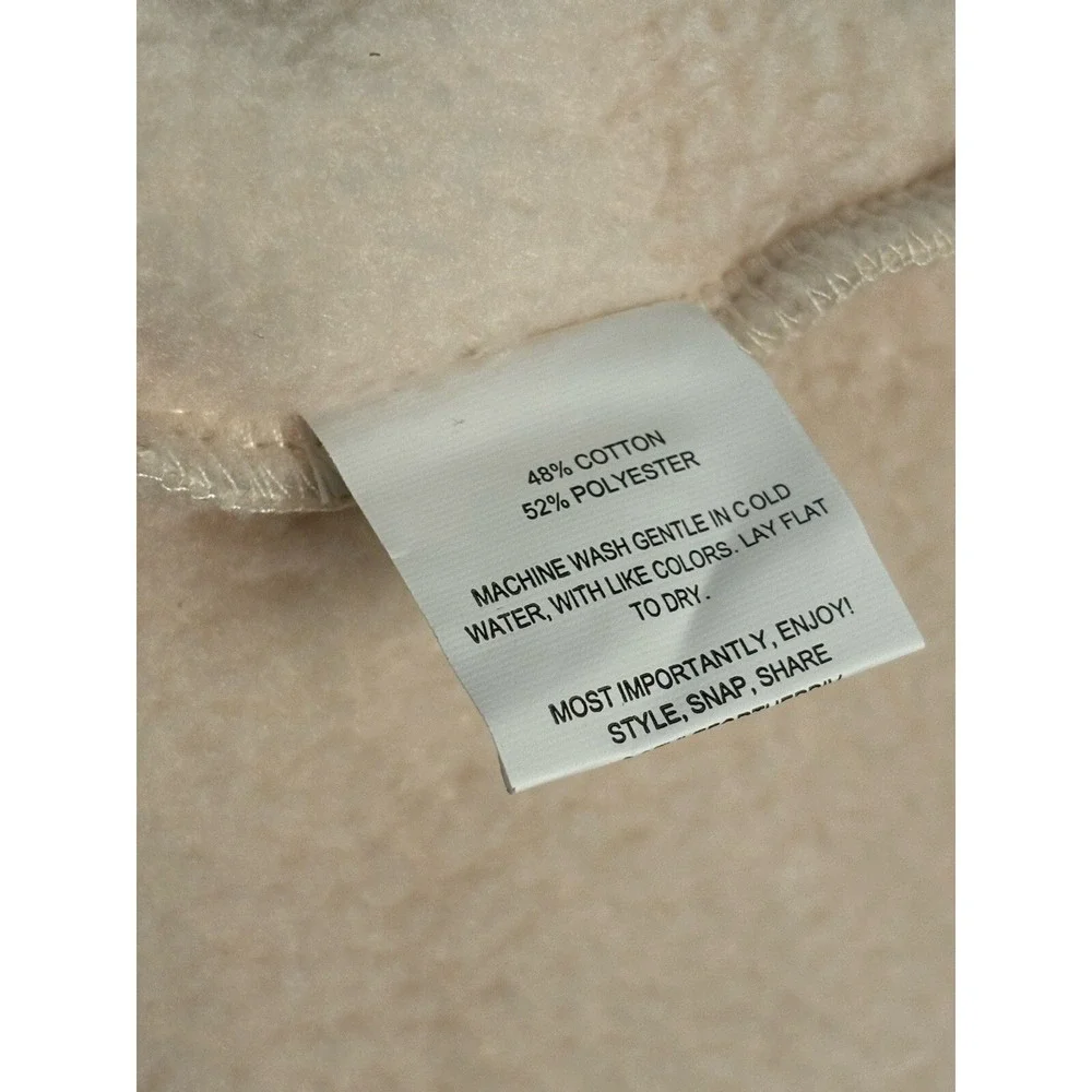 NWT Priv Coco Coatigan Cream Women's‎ Size Large